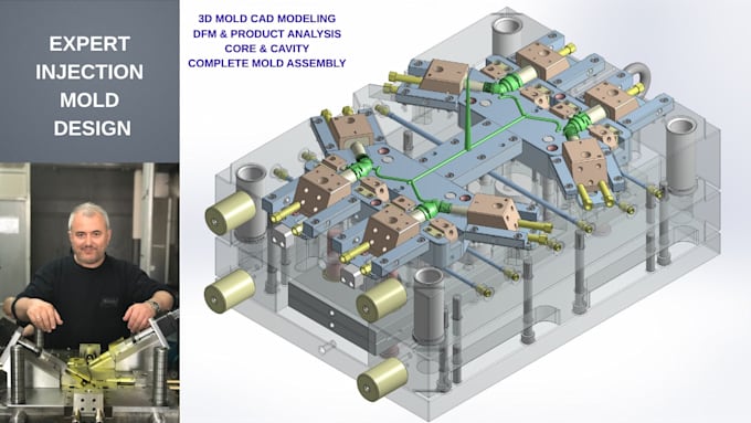 design precision plastic injection molds for your production