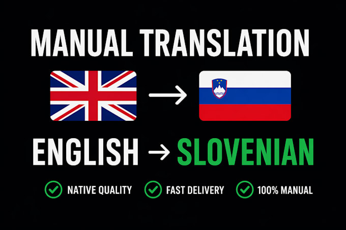 translate english to slovenian and slovenian to english