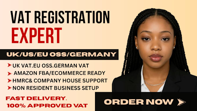manage vat registration for eu, UK, oss and german market