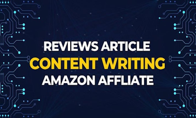 do engaging content writing on review and amazon affliate article