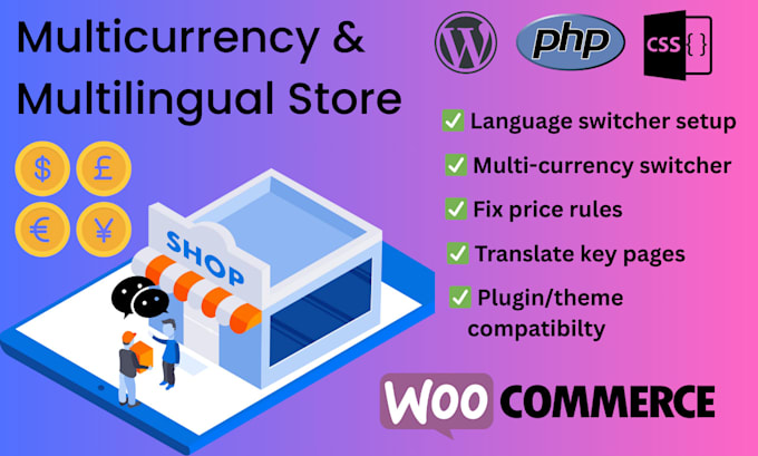make your woocommerce store multilingual or multicurrency