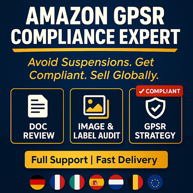 make your amazon eu listing gpsr compliant and do an audit