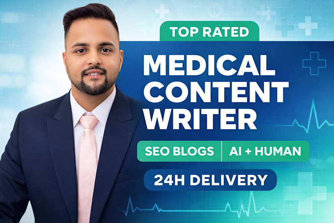write SEO medical articles and healthcare blog content