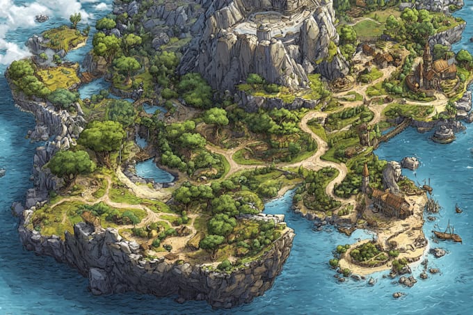 do your rpg fantasy map