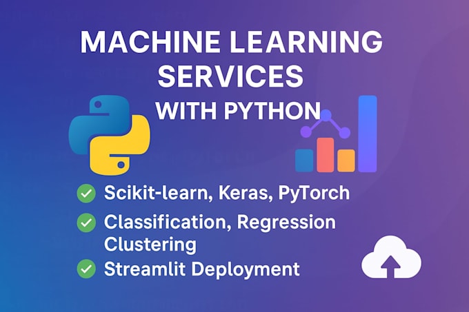build machine and deep learning models using python