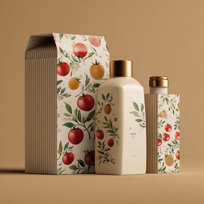 make a professional packaging and label design