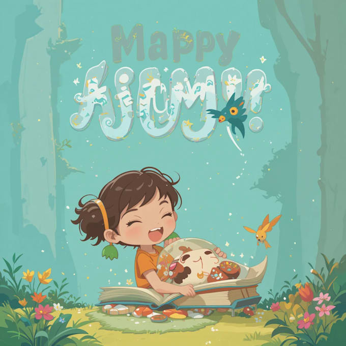 design illustration children book cartoon