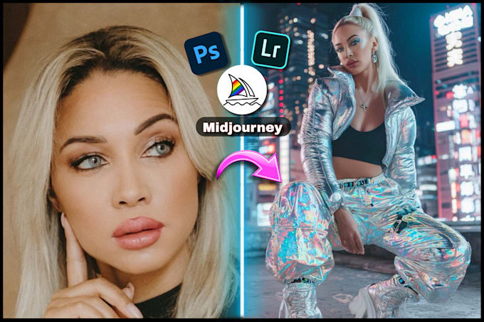 create custom ai portraits using midjourney advance
