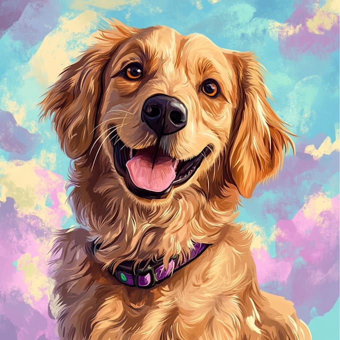 draw awesome pets cartoon dog, cat, etc