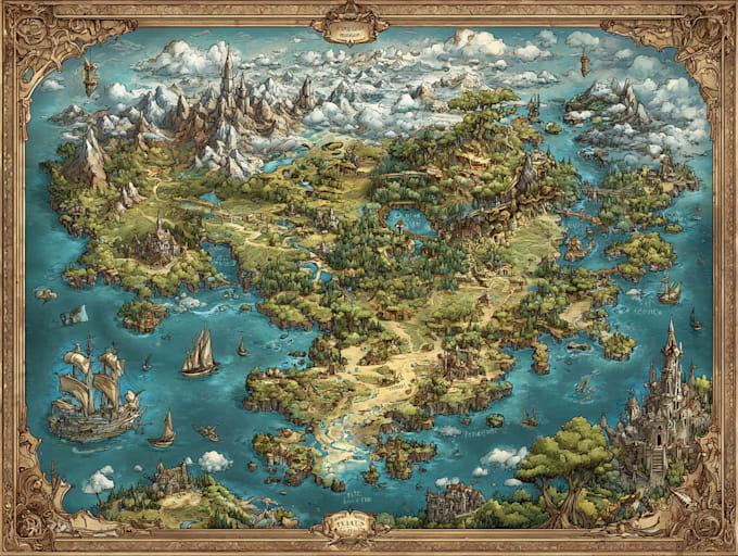 create your fantasy map, worldmap, battlemap for dnd etc