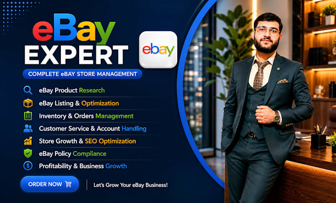 be your ebay virtual assistant and list hot selling product with SEO