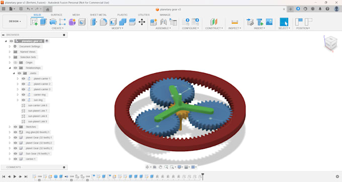 animate mechanical 3d parts using fusion 360