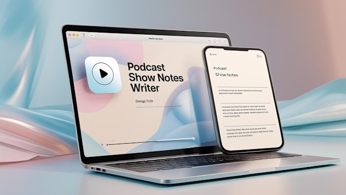 write engaging podcast show notes with SEO keyword