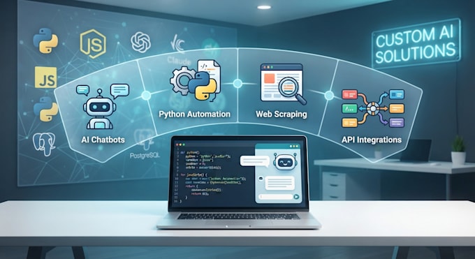 write python script, ai automation, bots, sql, php laravel, jquery, nextjs, api
