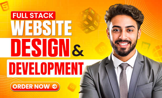 build custom website development, front end developer, full stack developer