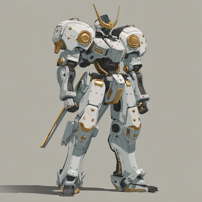 draw gundam, transformer, robot, armor, and mecha, concept