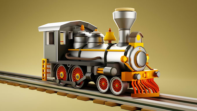 create a low poly model, asset, animation for your idea