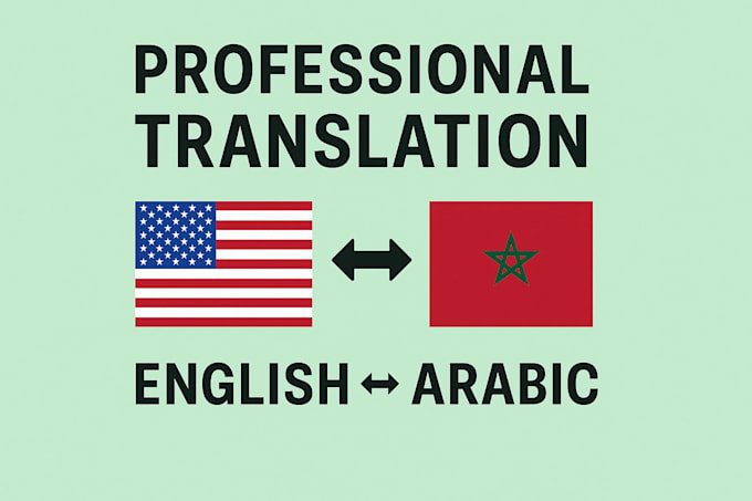 professional english to arabic tra