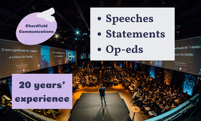 create or edit impactful speeches