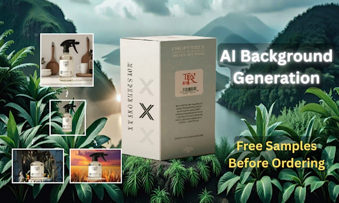 create nature inspired product photography using ai