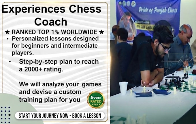 coach you chess as a 2150 plus rated player with first trial