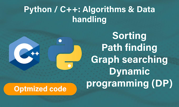 code custom efficient algorithms in python or cpp