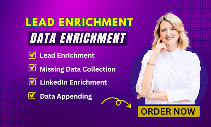 data enrichment, missing data collection
