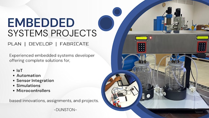 do embedded systems programming for projects
