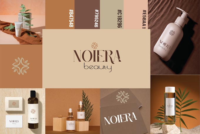 create a modern luxury business logo design and brand identity