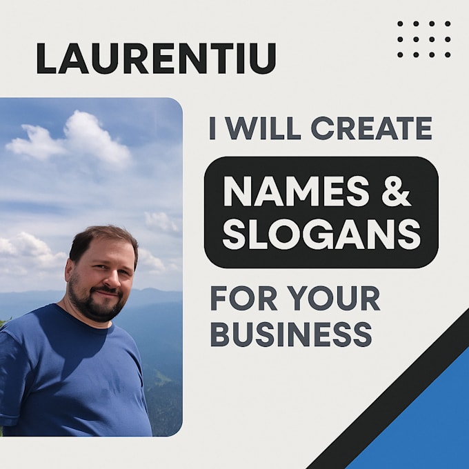 create 3 unique business names and slogans using expert tools