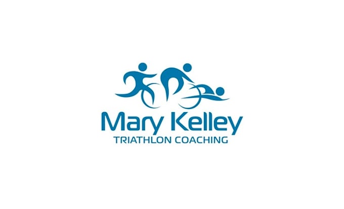 design premium attractive clean logo for triathlon coach