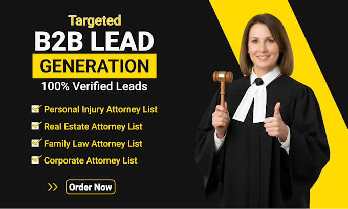 build targeted leads for lawyers and attorneys