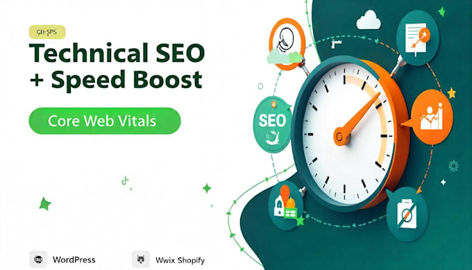 do technical SEO schema markup and speed optimization for any website