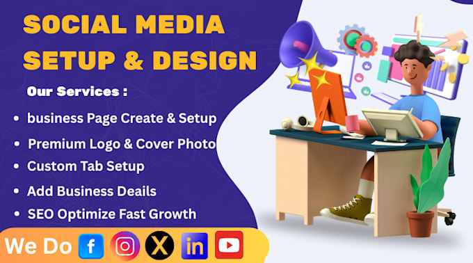 create and setup facebook and instagram business page