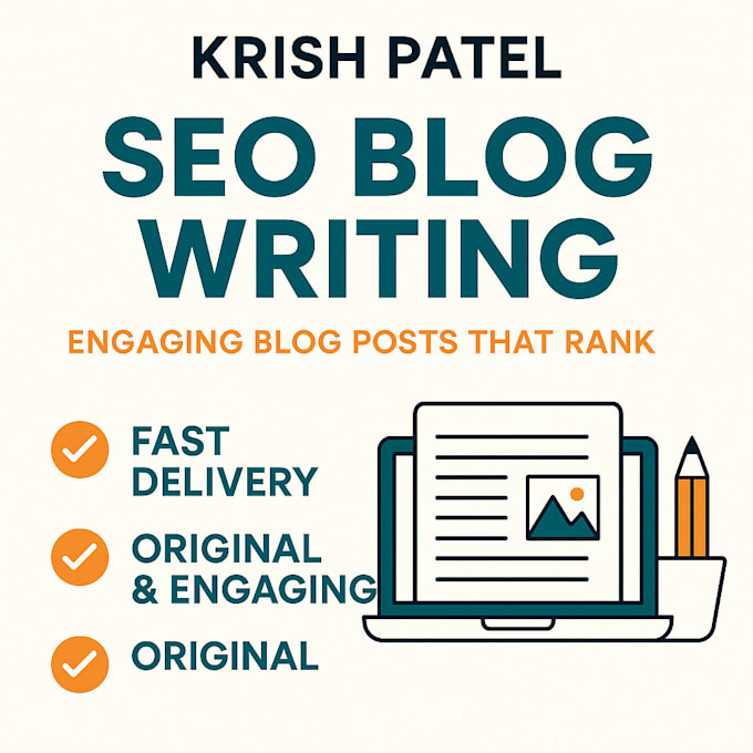 write SEO blog pots and and articles that engage