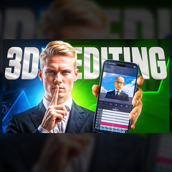 designe eye catching youtube thumbnail that gets click