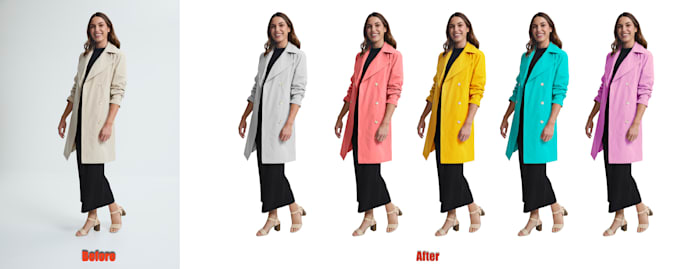 do professionally color correction and color changed