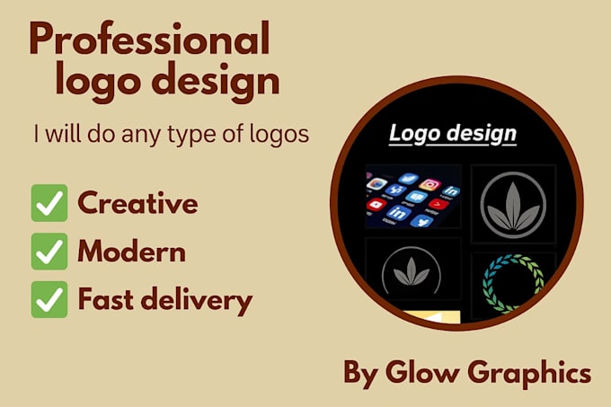 create professional and creative logo design