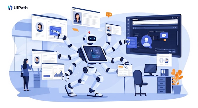 Use uipath rpa to automate manual business processes achieving full ...