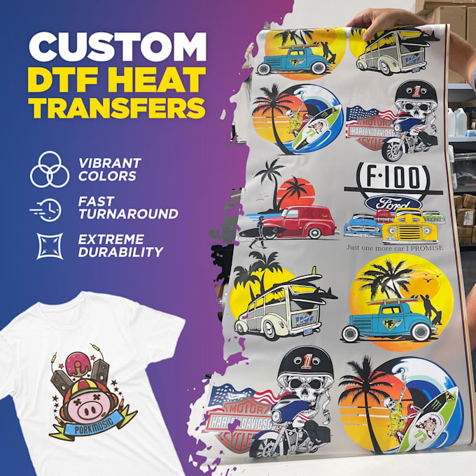 do dtf t shirt transfer film dtf gang sheet print and ship