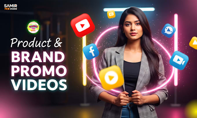 create professional product and brand promotional video