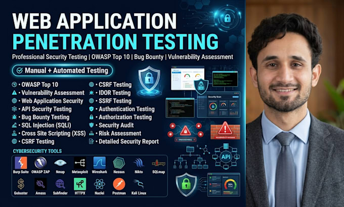 do website security testing, bug bounty style pentest, owasp tests