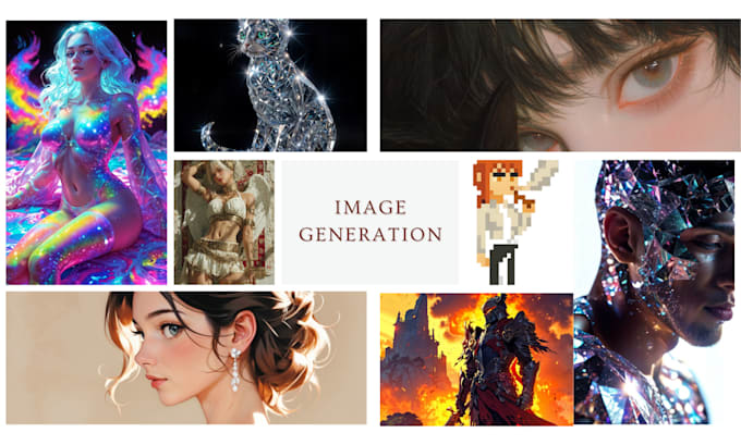 generate ai images and upscale