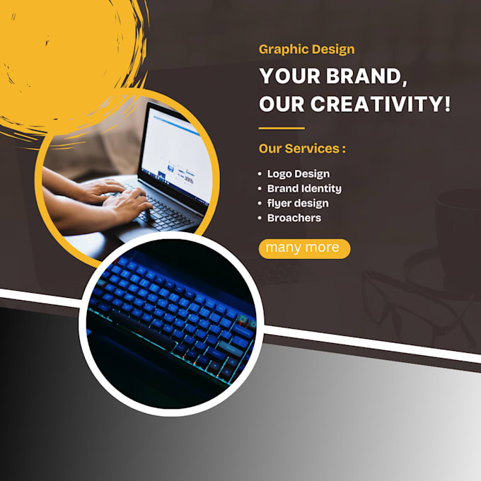 create eye catching social media posts flyers and logo