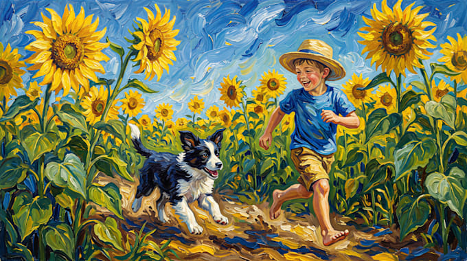 draw joyful and expressive illustrations for your children book