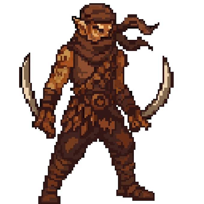 Create unique pixel art sprites, icons, and simple animations for your ...