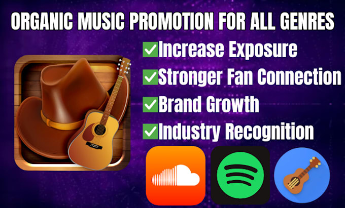 soundcloud music promo, soundcloud promotion, organic music to active audiences
