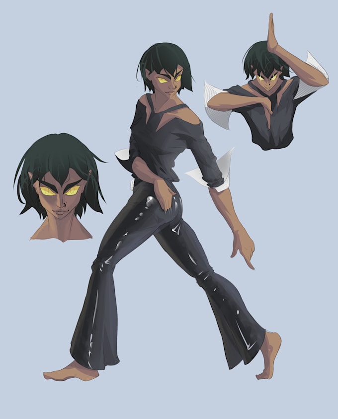 Create character designs of your description by Eineox | Fiverr