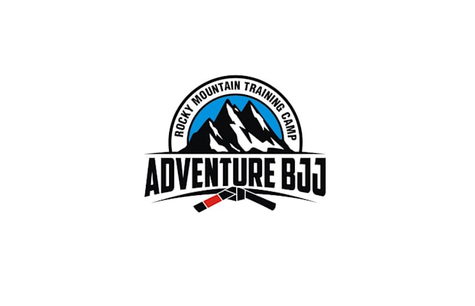 design adventure martial arts training camp logo