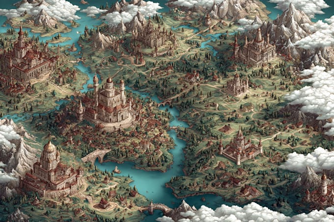 create the map of your fantasy world